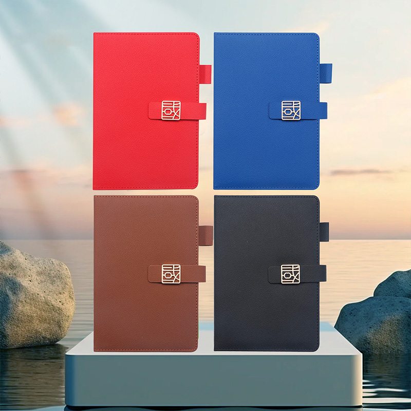 Vibrante Smooth A5 Magnético Hebilla Notebook