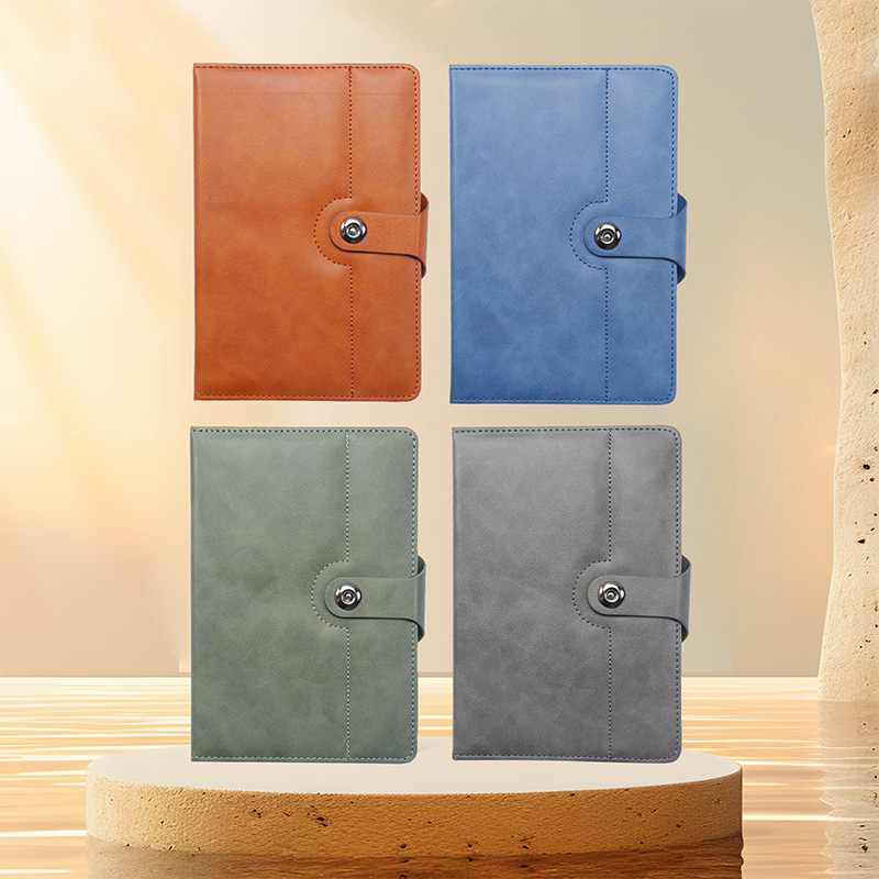 Compact Sleek A5 Magnetic Huckle Notebook