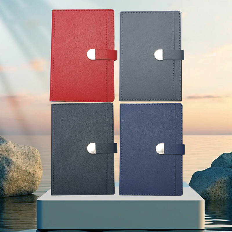 Notebook de hebilla magnética conveniente de A5