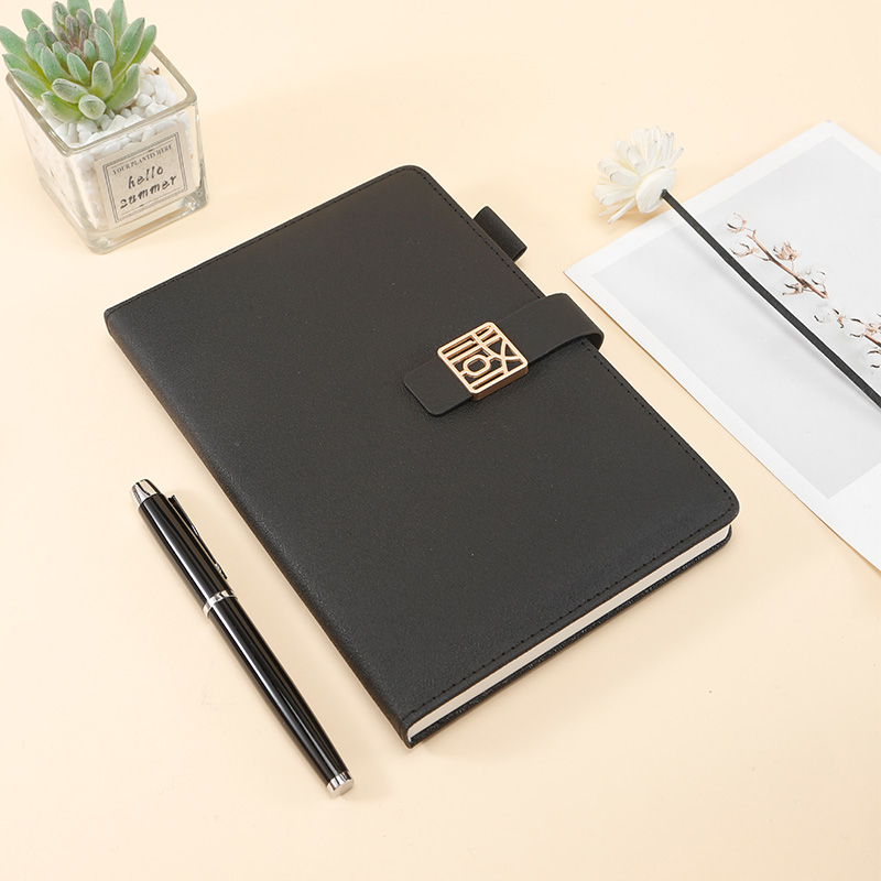 Vibrante Smooth A5 Magnético Hebilla Notebook